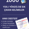 YDS / YÖKDİL'DE SIK ÇIKAN 1000 KELİME (SESLİ) – YAPAY ZEKA DESTEKLİ ÖĞRENME ARACI
